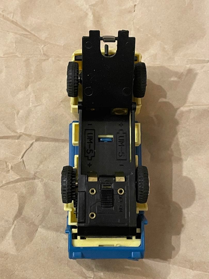 バンダイ ミニミニカー 清掃車 カーウォッシャー　セット 昭和レトロ