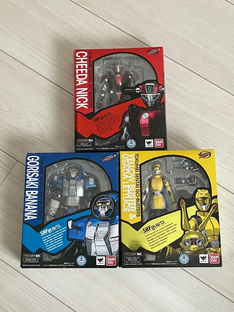 SHFiguarts 特命戦隊ゴーバスターズ　三体セット