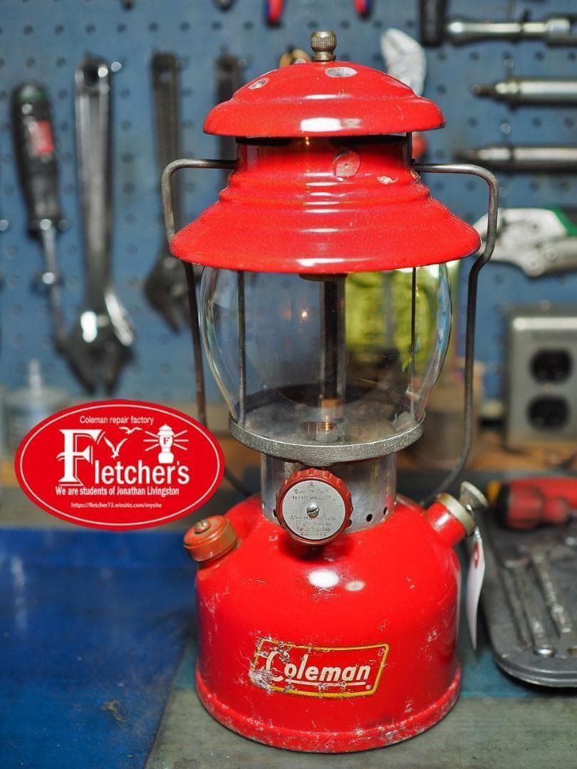 1958年5月 コールマン 200A ランタン（イエローボーダー）t72