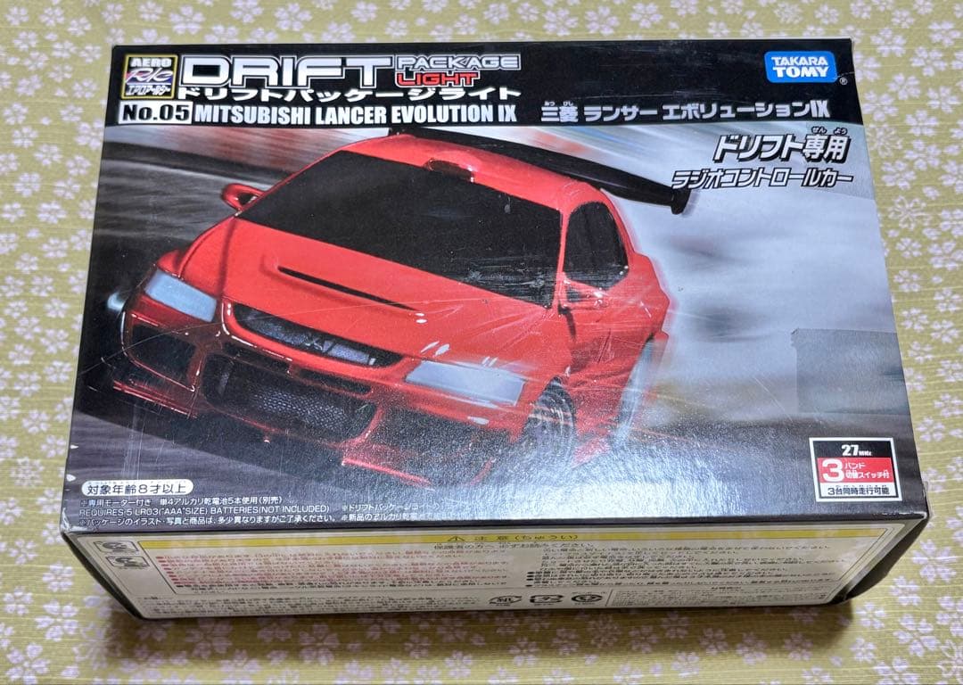 ドリフトパッケージライト　三菱　ランサーエボリューションⅨ ラジコン　新品未使用
