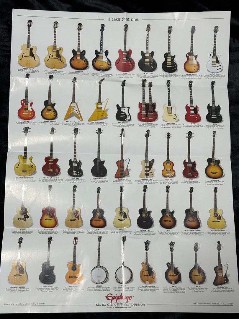 ギター epiphon es-335 pro BB