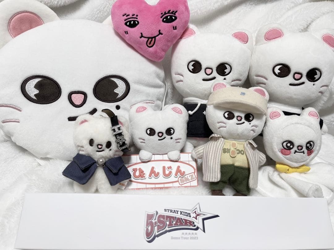 Stray kids ヒョンジン ぬいぐるみ ジニレット まとめ売り