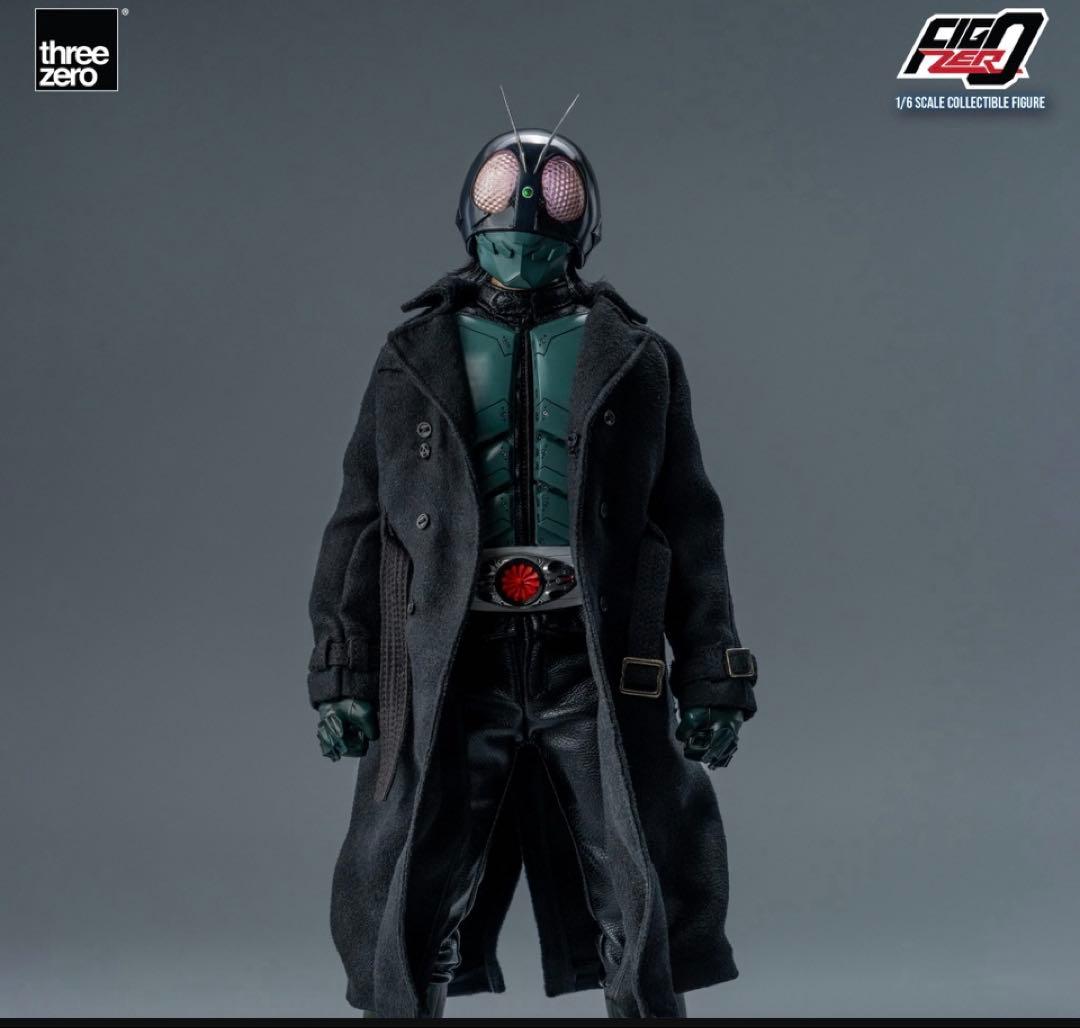 フィグゼロ シン仮面ライダー 1/6 仮面ライダー第1号＋第1号用サイクロン号