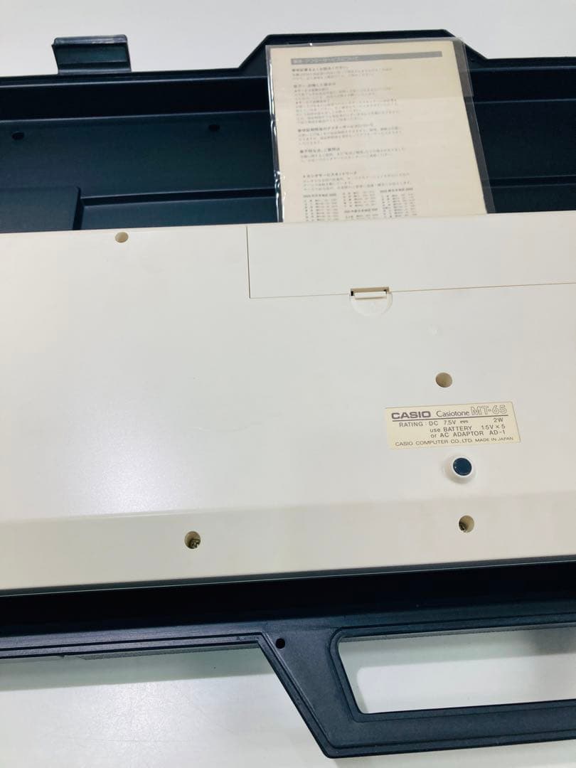 激レア名機！Casiotone MT-65／カシオトーン／シンセサイザー