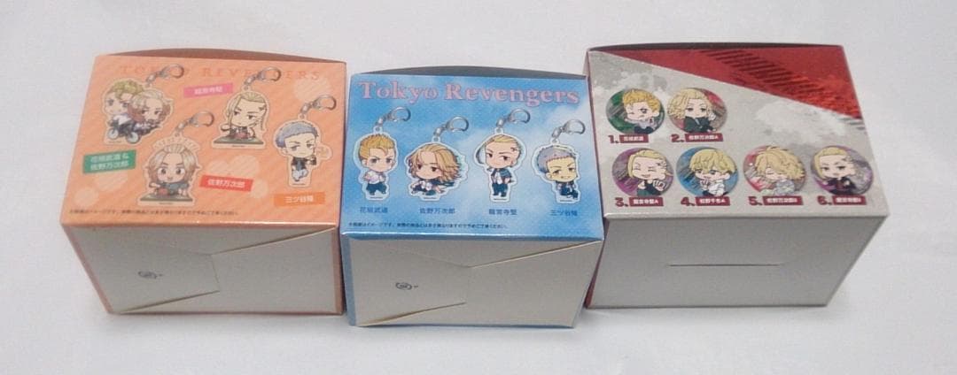 東京リベンジャーズ　まとめ売り　未開封BOX　缶バッジ　アクリルキーホルダー
