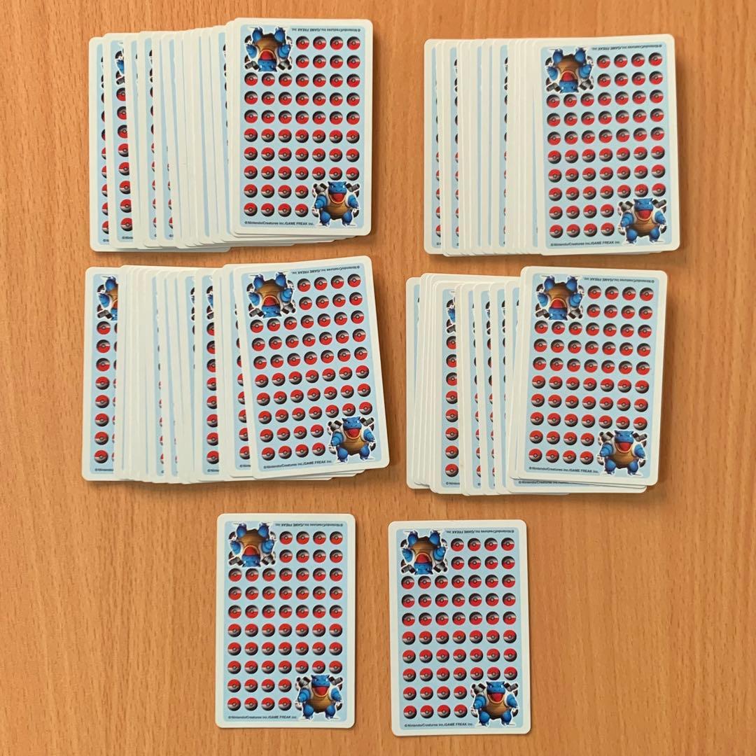 ポケモントランプ ブルー 青 カメックス 1998年 任天堂