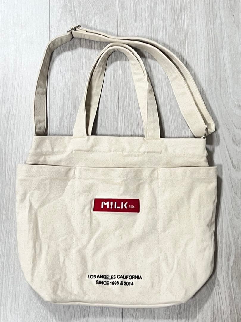 M!LK MILKFED. コラボ トートバッグ