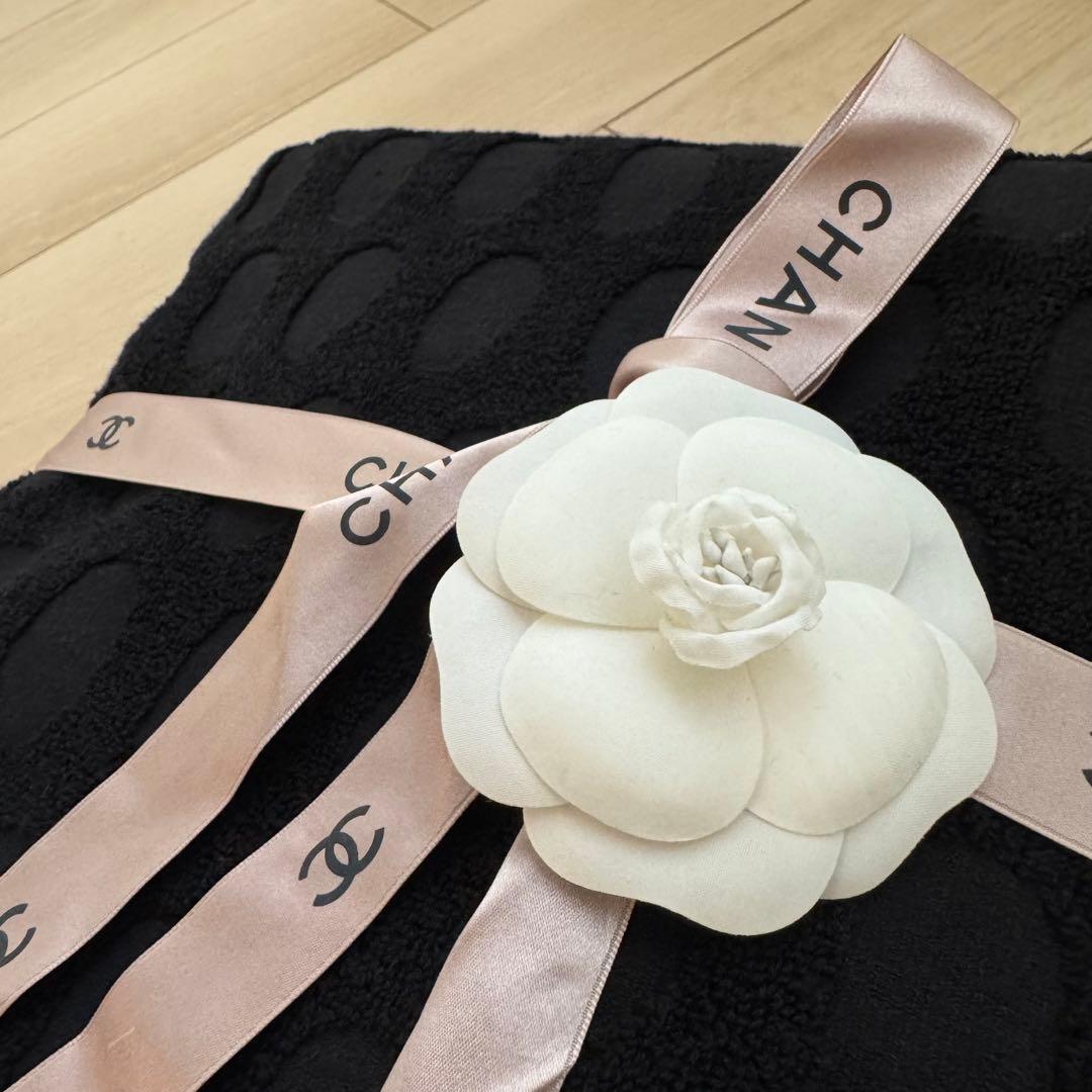 【新品未使用】CHANEL ビーチタオル 大判 ポーチ付き