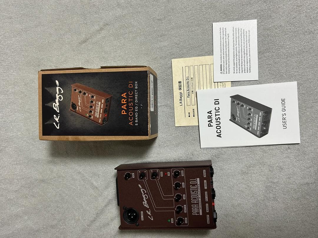 L.R. Baggs PARA ACOUSTIC DI　プリアンプ