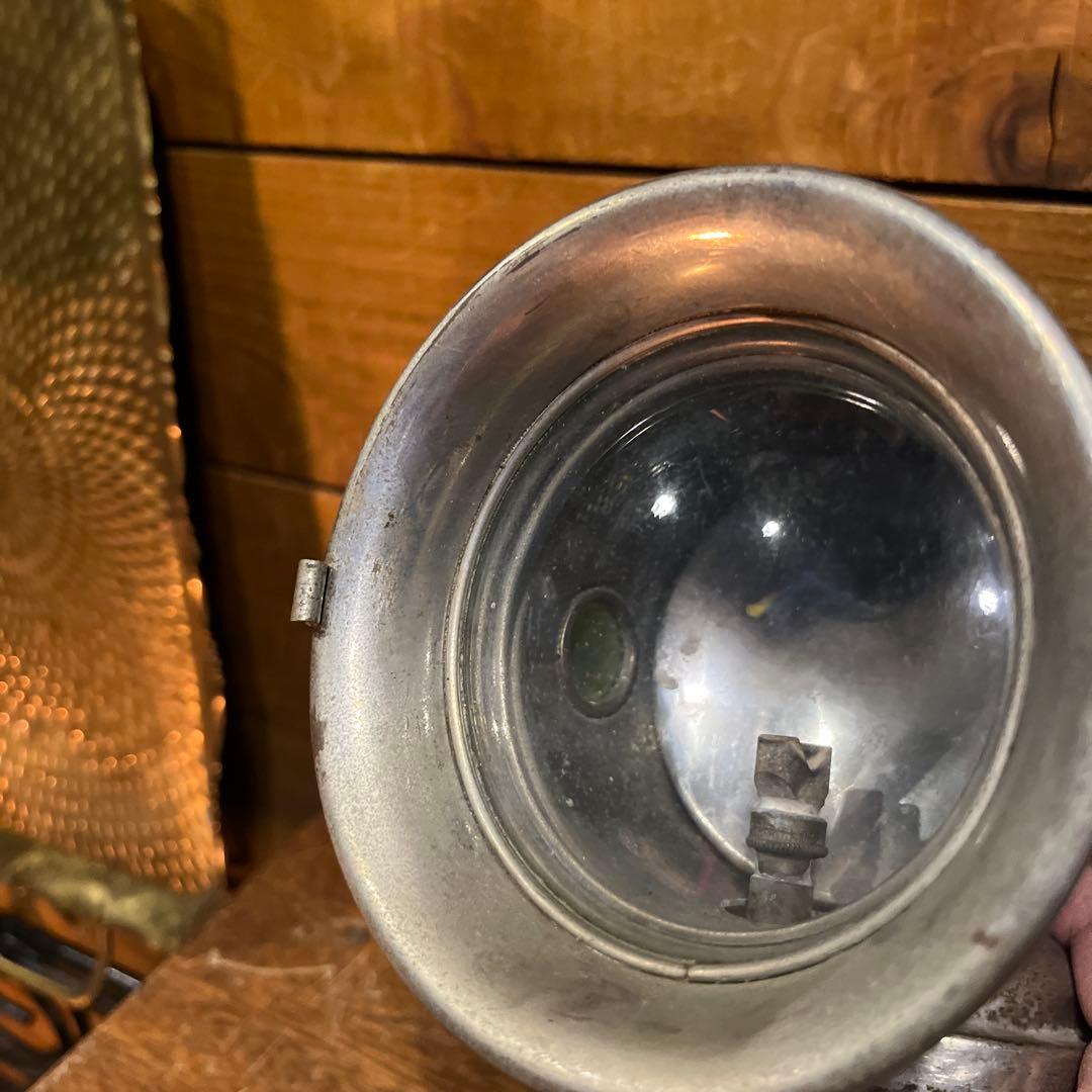 アンティーク　カーバイトランプ