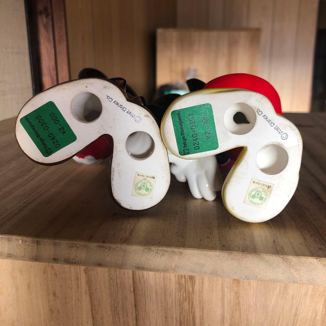 東京ディズニーリゾートミッキー ミニー 陶器フィギュア セット