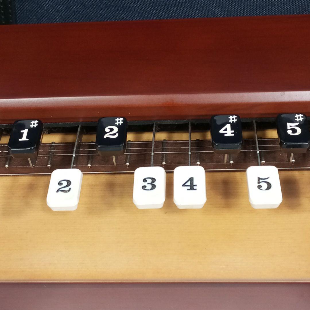 SUZUKI 電気大正琴 桂 TAS-11 調律器ST-300付　ピック5枚