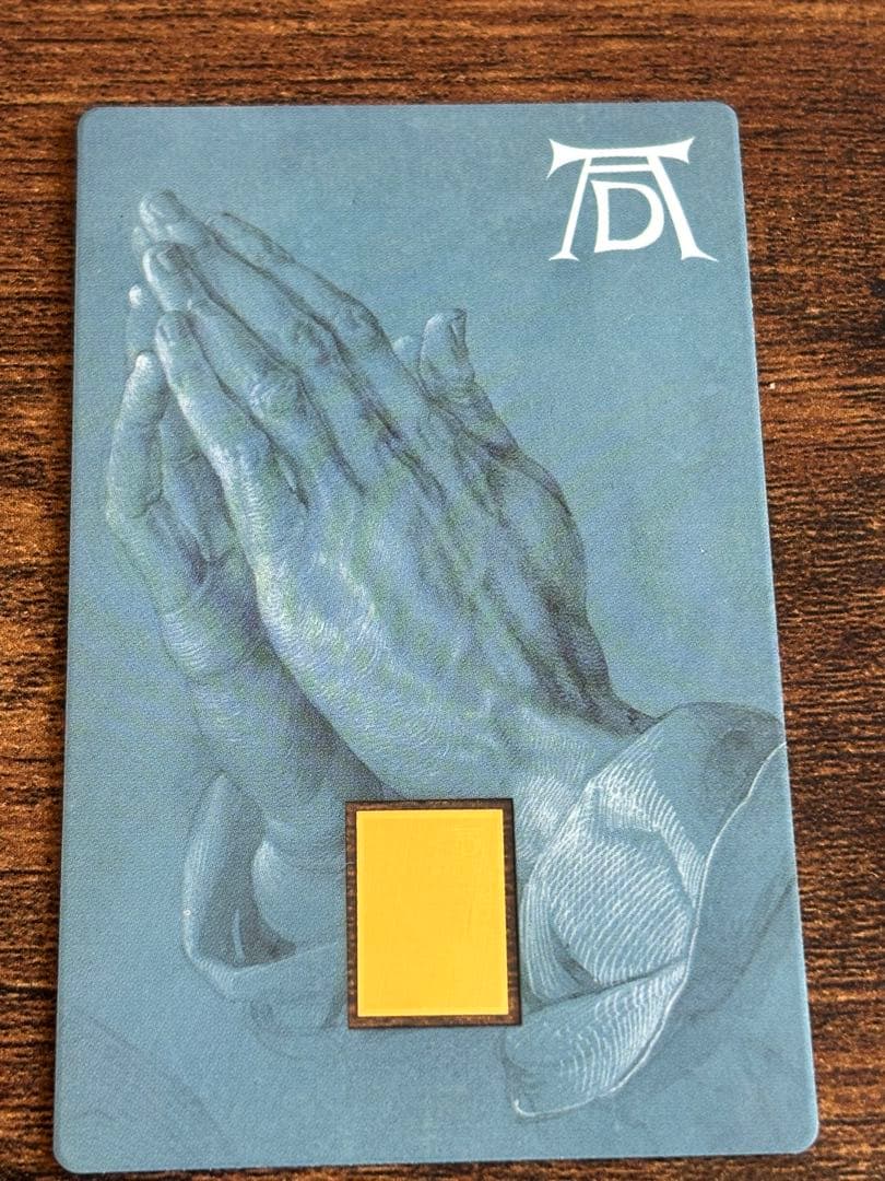 【純金】祈りの手 1/1000oz Fin Gold チャド共和国 インゴット