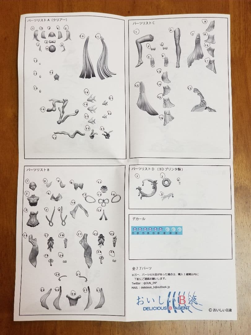 原神　珊瑚宮心海　ガレージキット