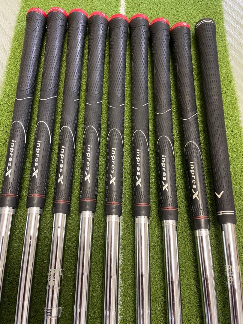 ヒロキ　YAMAHAアイアンセット8本　➕　キャロウェイマックダディ4