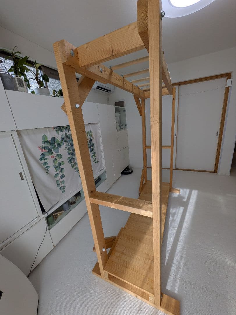 saaaaa　木製　うんてい