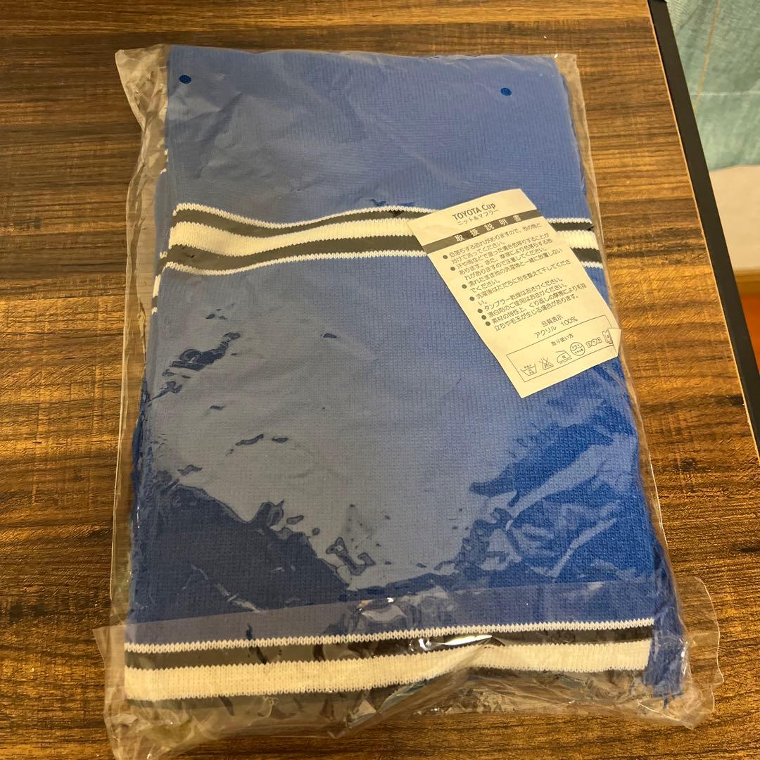 FIFA トヨタカップ マフラー＆ニット 未開封
