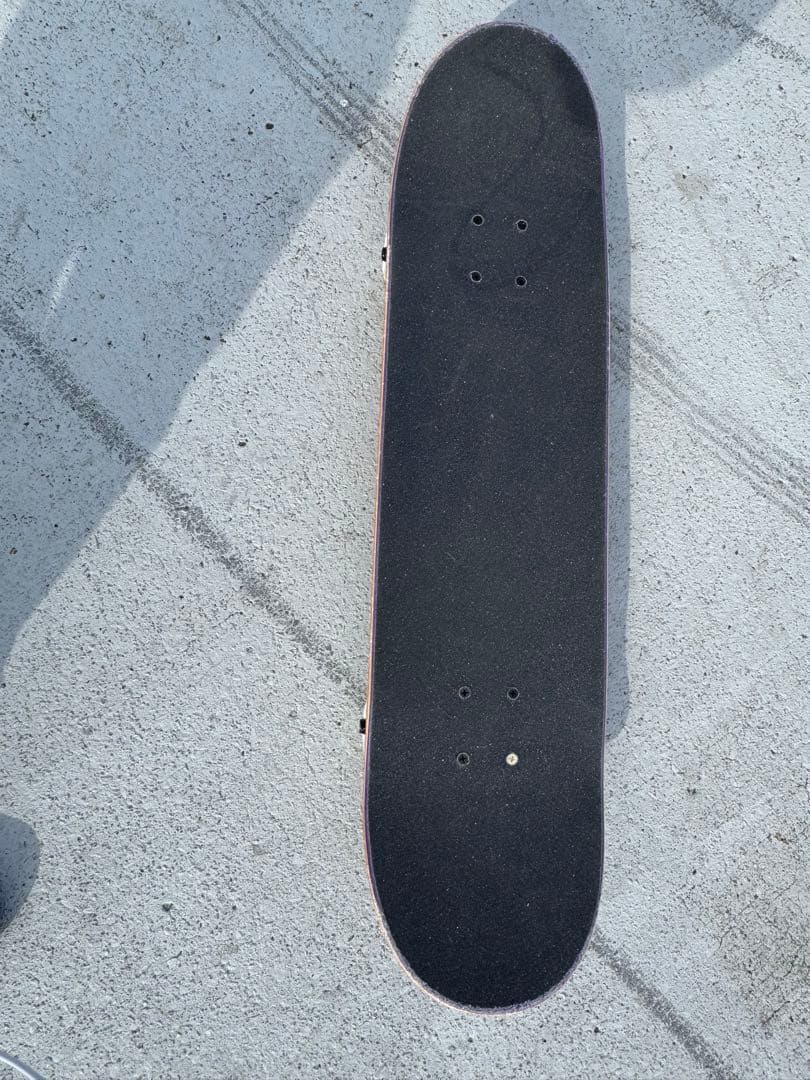 Supreme 紫 スケートボード コンプリート8インチ