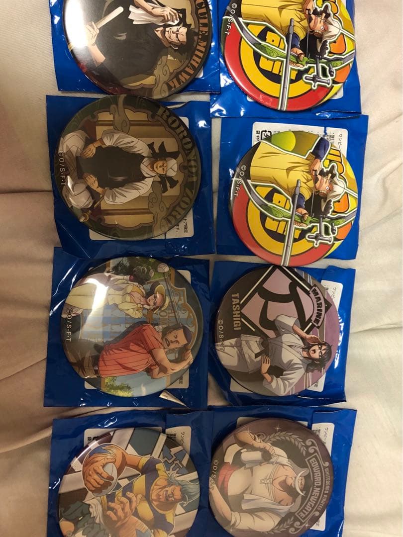 ワンピース　輩缶バッジ　スポーツ