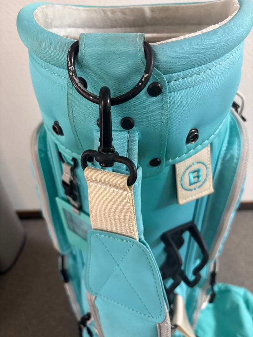 BRIEFING キャディバッグ AQUA限定色