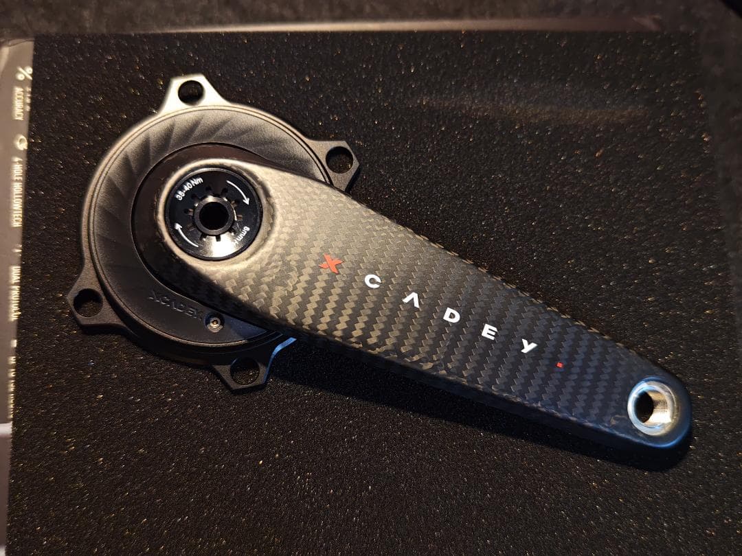 Xcadey ventus パワーメーター 172.5mm チタンスピンドル