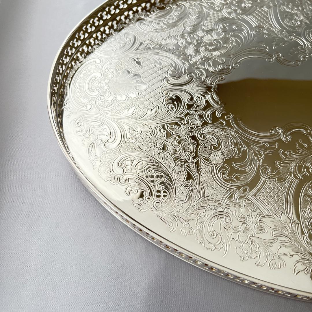 【Mappin&Webb 】ギャラリートレー 37cm マッピン＆ウェッブ