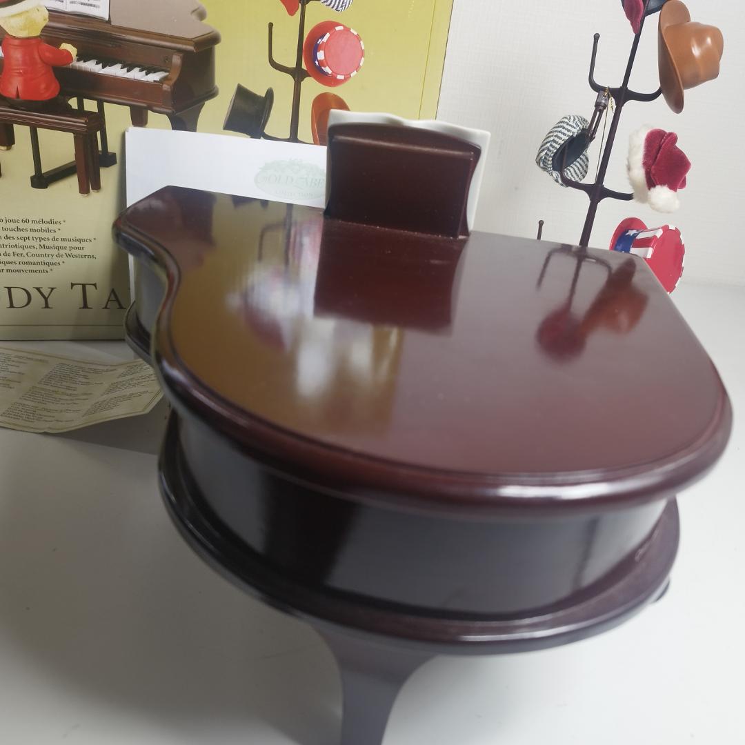 ミスタークリスマス テディベア ピアノ オルゴール 美品 日本未発売 IZ8Z