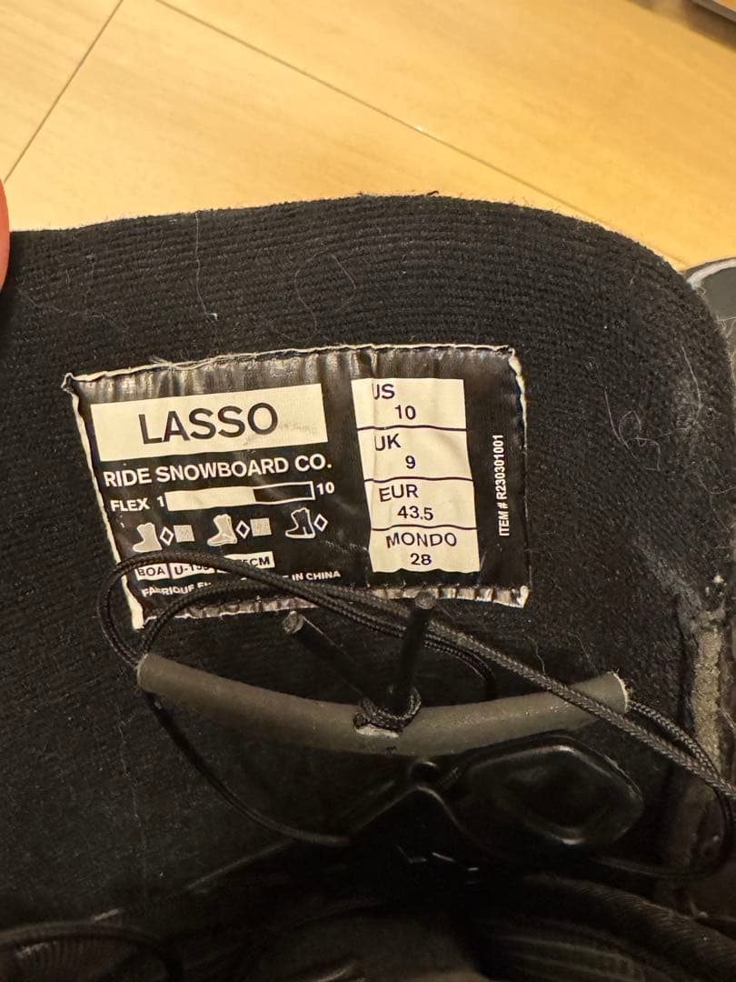 Ride lasso スノーボードブーツ28cm