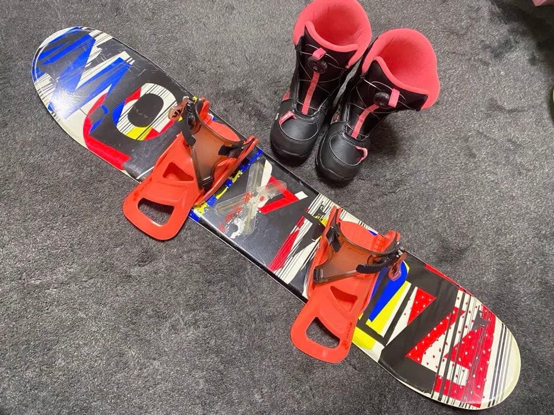 スノーボード　板　ブーツ（19.5）セット