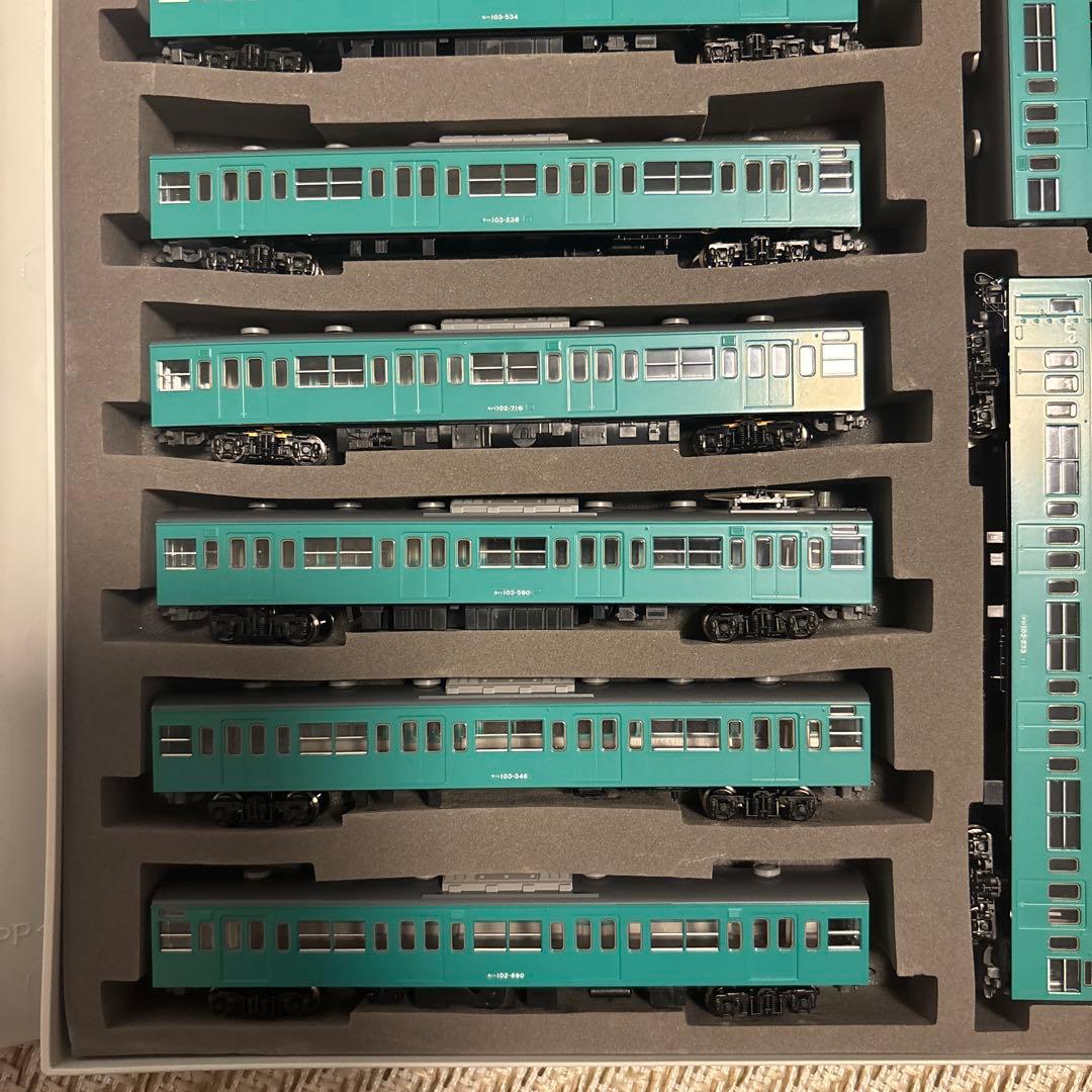 TOMIX 92559 103系エメラルドグリーン高運転台ATC車　10両セット