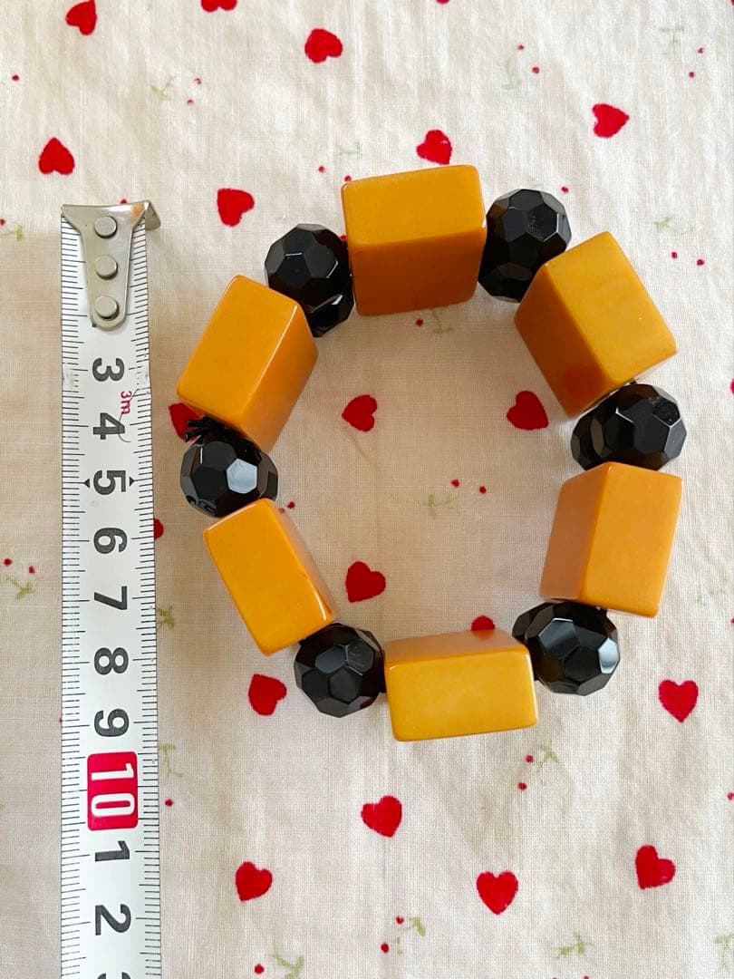 ヴィンテージ/ベークライト/麻雀牌ブレスレット