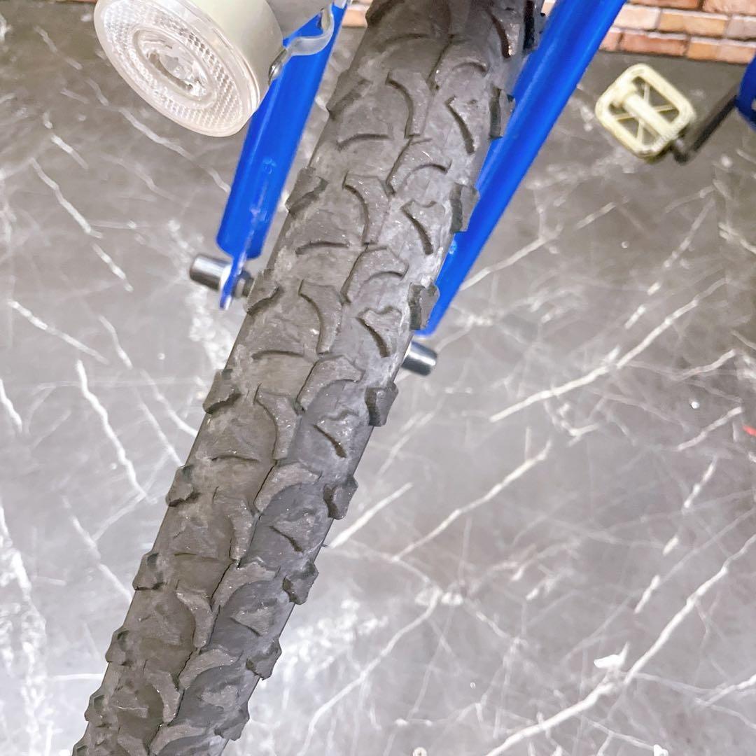 【91】子供用自転車 子供車 2ITECHNOLOGY ブルー 24インチ