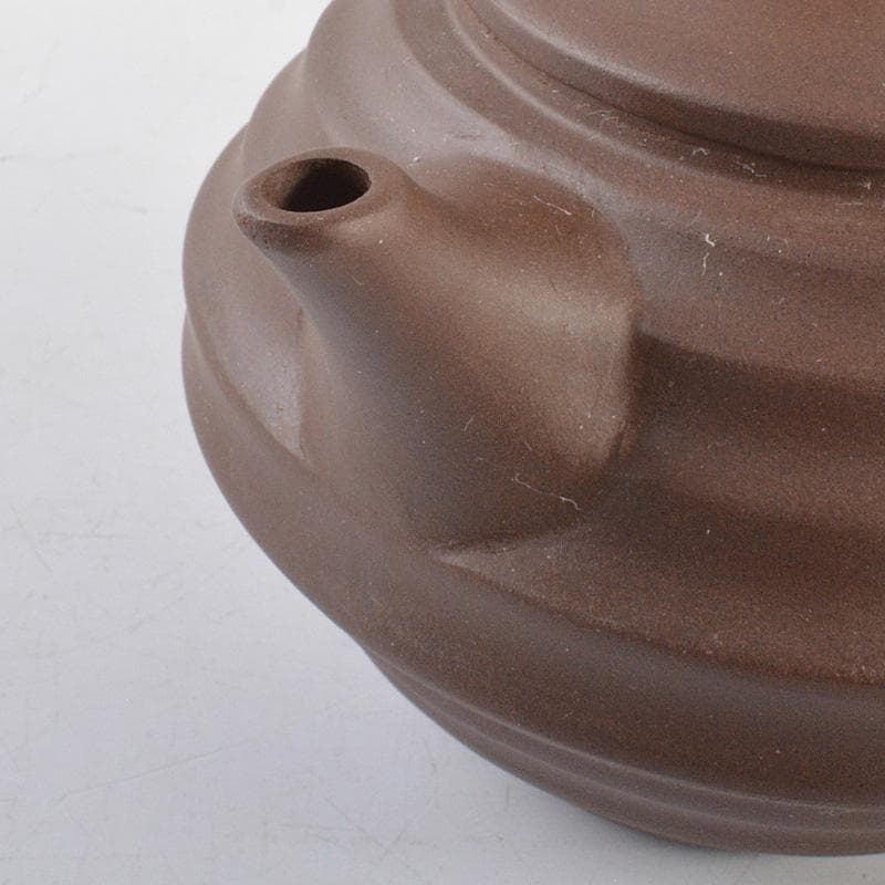 中国　紫砂　朱泥　急須　茶壷　在銘　C　R6209