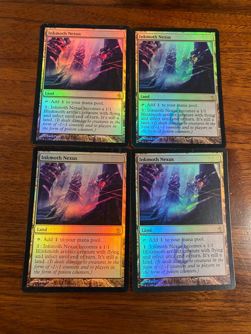 墨蛾の生息地　英語版foil