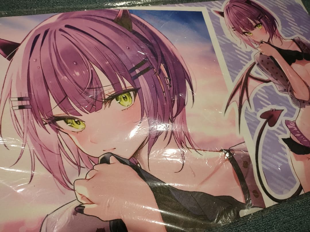 常闇トワ 水着 さなだケイスイ スリーブ プレマ プレイマット白詰草