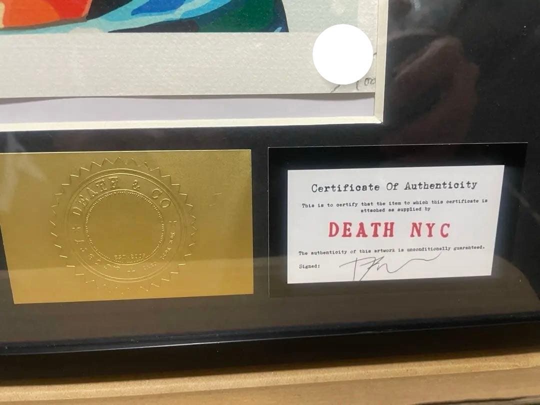 DEATH NYC 「ONE PIECE」 額付き