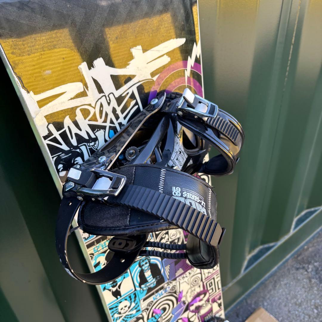 Ride Target スノーボード 約150cm ビンディング付き　LX