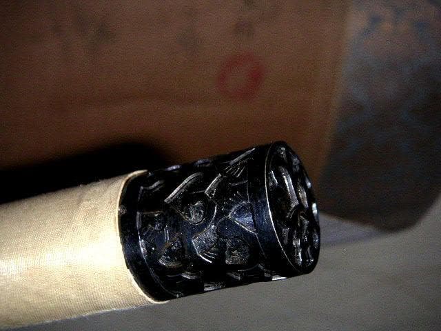 ♥掛軸　日本画　【 森村 宜稲 】　花鳥図　掛け軸　桐箱付き　骨董品