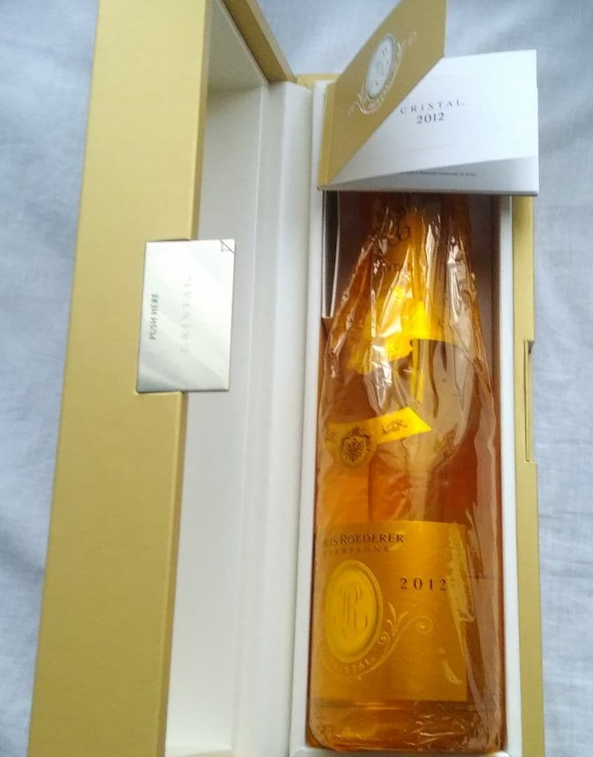 サンジェリスタ【新品・未開封】ルイロデレールクリスタルブリュット2012年