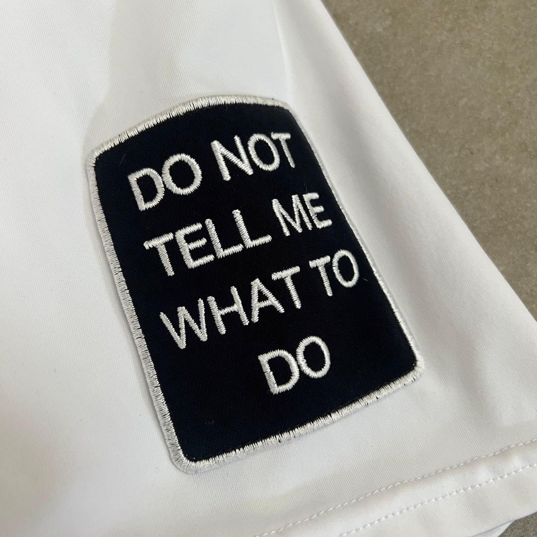 rough&swell ラフアンドスウェル　モックネック　半袖シャツ　L ロゴ