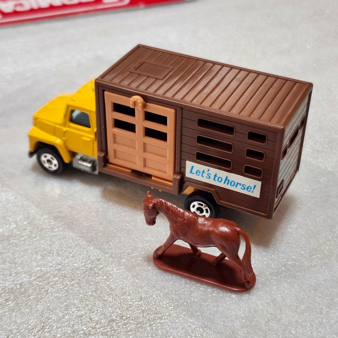 199.日本製トミカ フォード キャトル トラック クリアケース入り