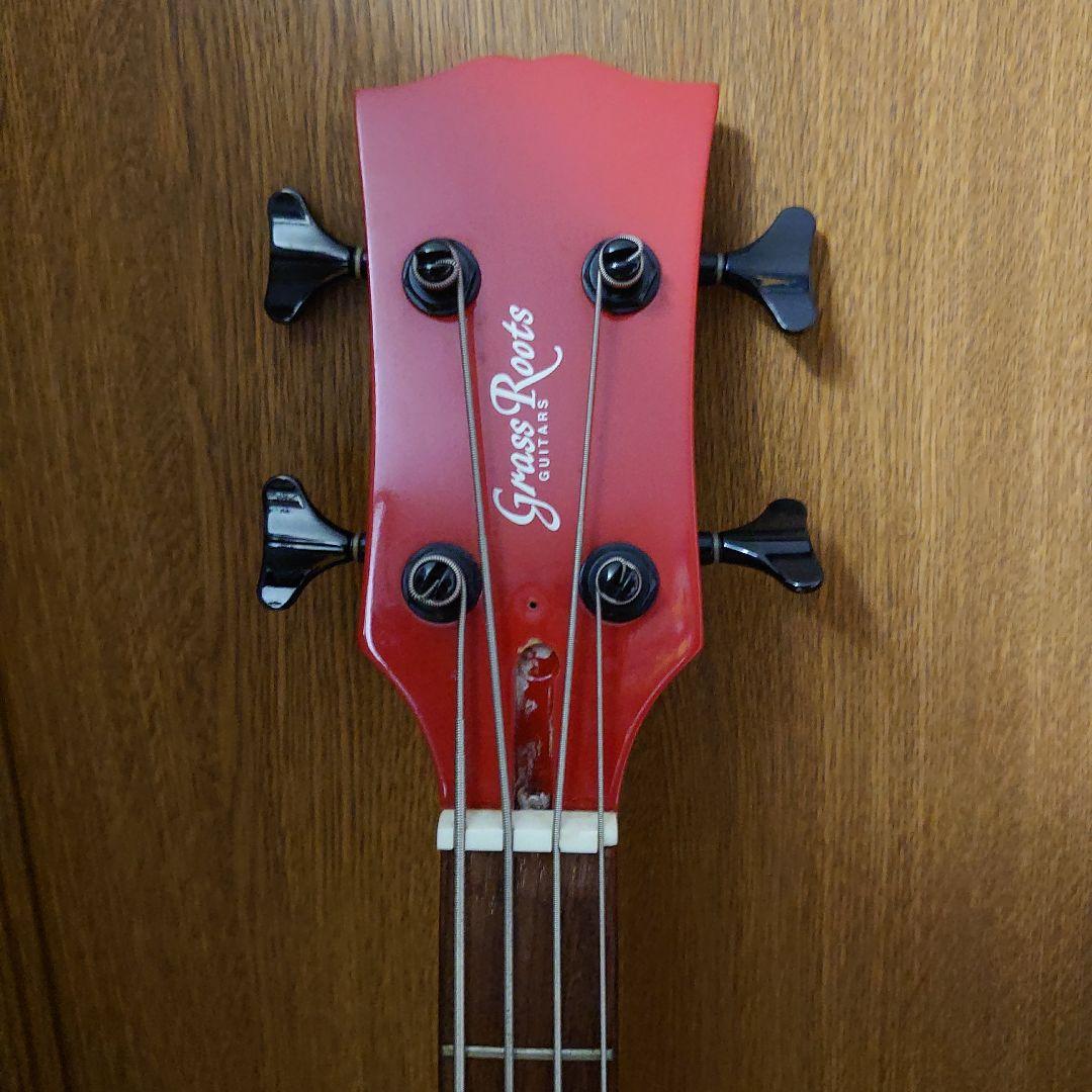 ス*ト様 GrassRoots エレキベース　ギター　 レッド