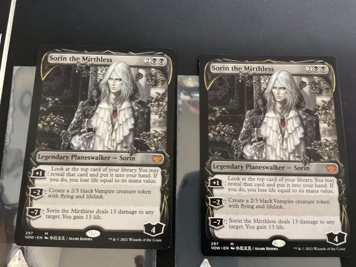 MTG 不笑のソリン　VOW　ショーケース　英語版　2枚組