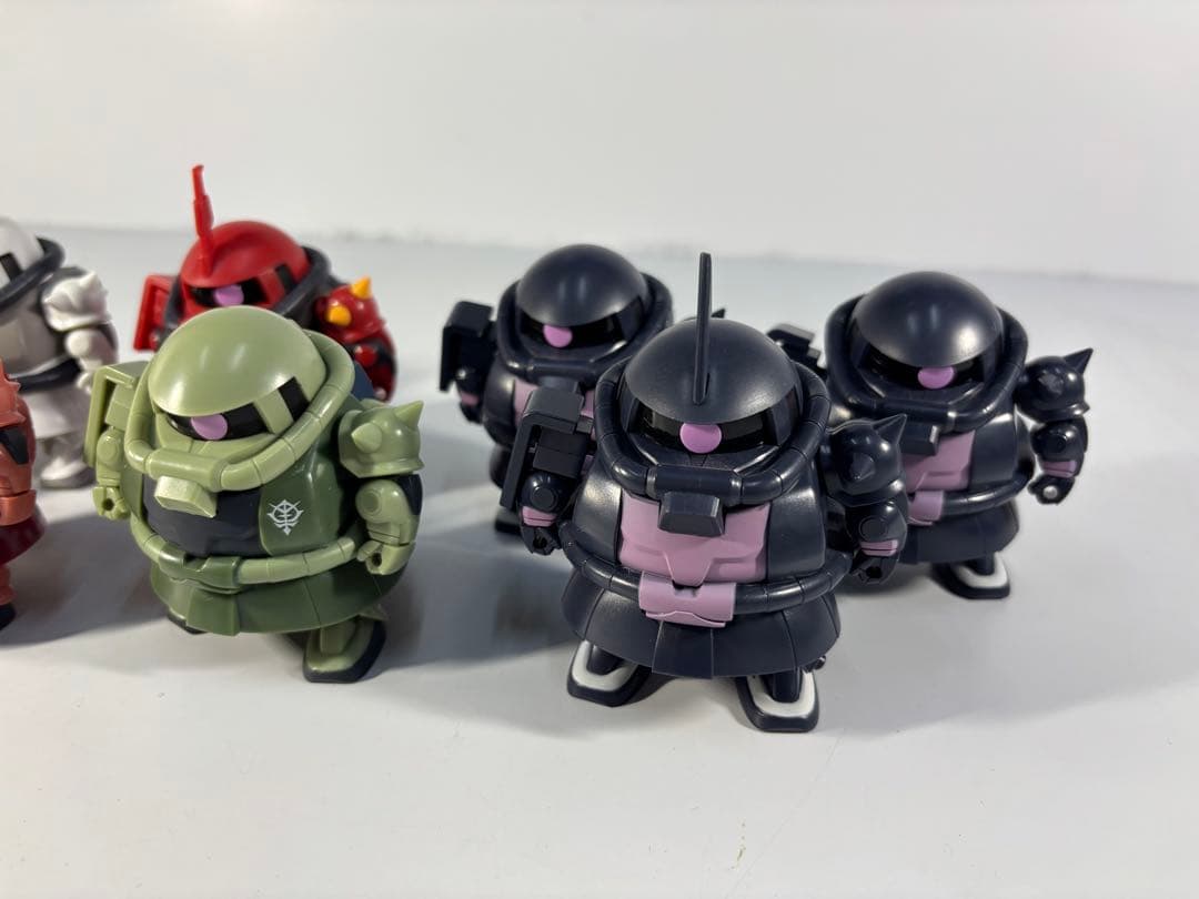 機動戦士ガンダム EXCEED MODEL SD-MS ザク 10体