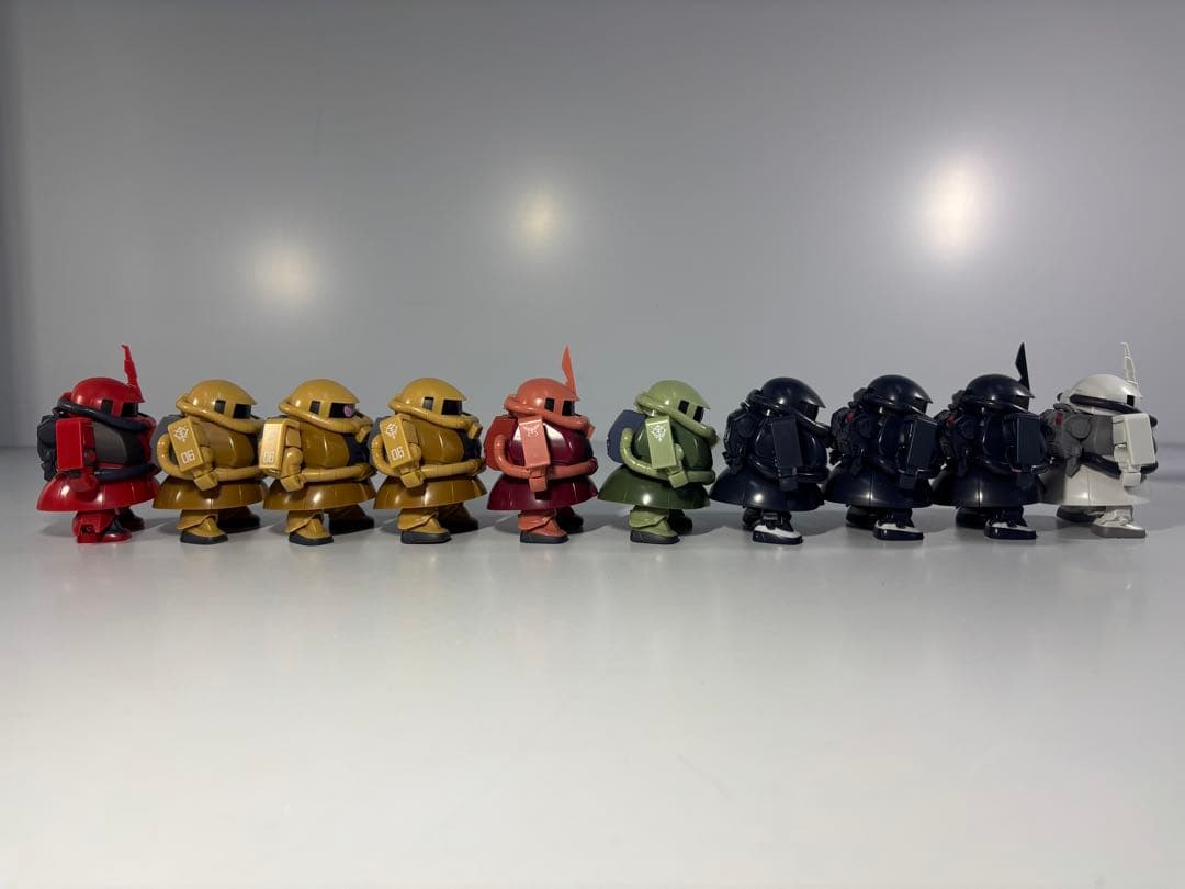 機動戦士ガンダム EXCEED MODEL SD-MS ザク 10体