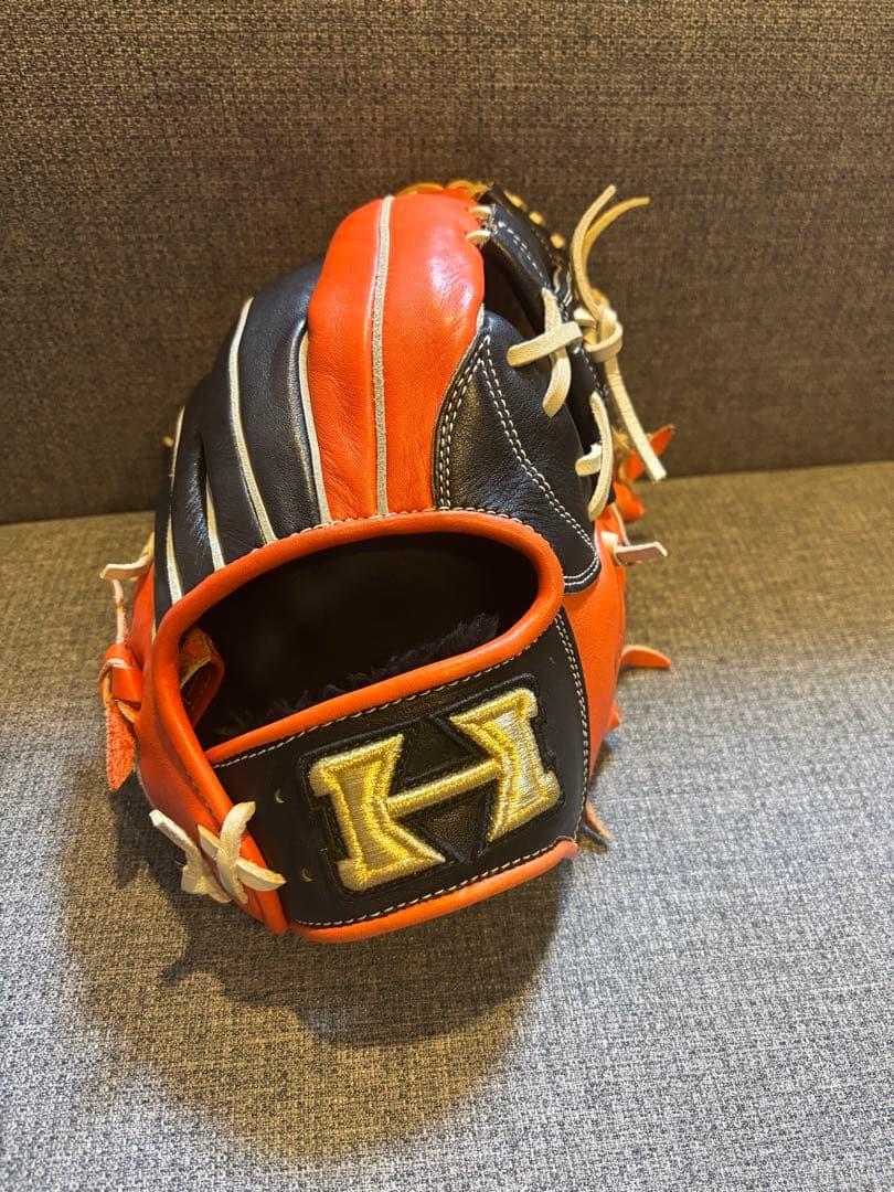 【黒縁メガネ】ハイゴールド 限定 野球 軟式グローブ OKG-736SP