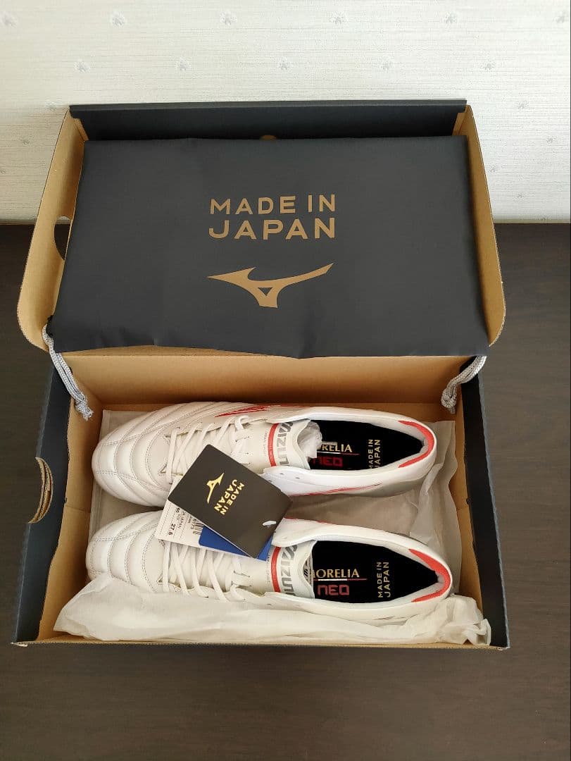 【新品】ミズノ モレリアネオ4JAPAN P1GA243060　27.5cm