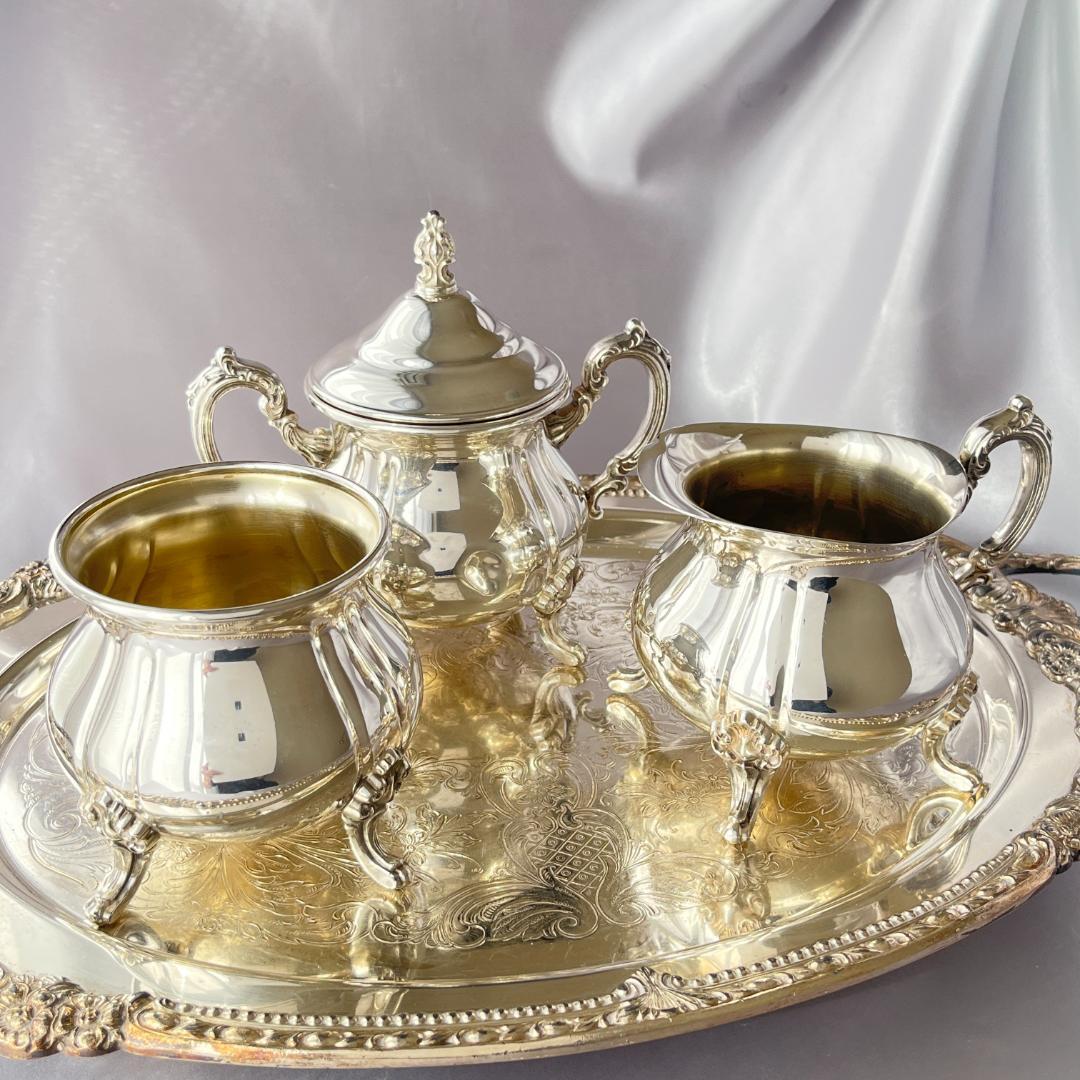 【Towle】 ミルクジャグ / シュガーボウル / ウエストボウル