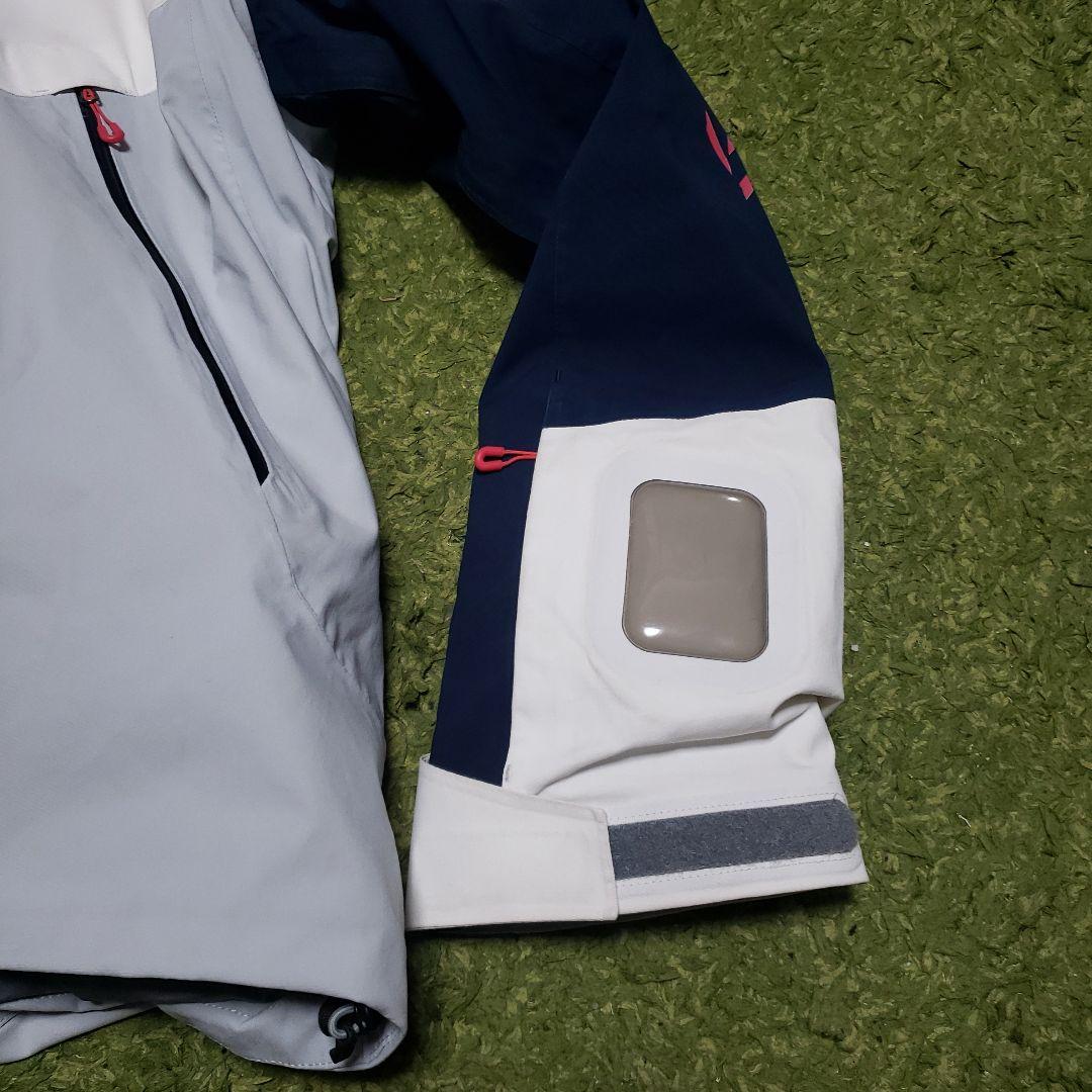 Goldwin スキーウェア(上下) XLサイズ ホワイト/グレー/ネイビー