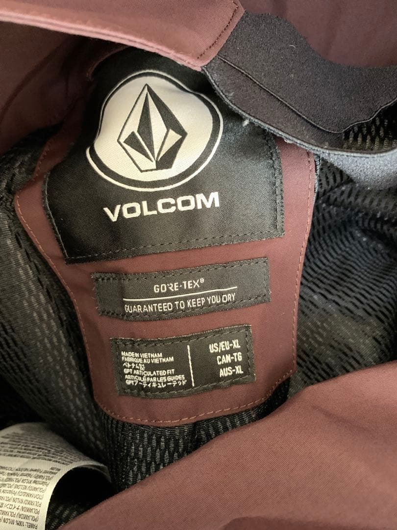 volcom RAIN GORE-TEX BIB OVERALLS XLサイズ